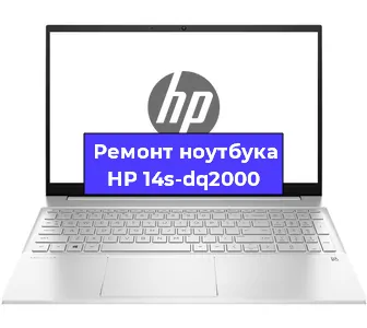 Чистка от пыли и замена термопасты на ноутбуке HP 14s-dq2000 в Перми